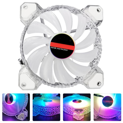 Stummschaltung Lüfter Desktop Computer Cooling Lüfter Computer Hülle Kühlkühler - Afbeelding 10 van 12