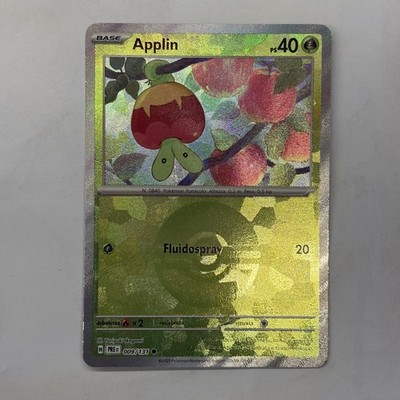 Pokemon Karte Applin Common Reverse Poké Ball (IT) | Prismatic Evolutions