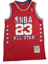 Mitchell & Ness Michael Jordan 1989 NBA All-Star Game Jersey Red 44 L Stitched 