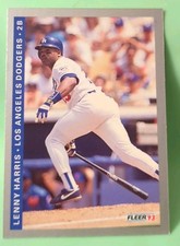 1993 Fleer - Lenny Harris #61 - Los Angeles Dodgers 