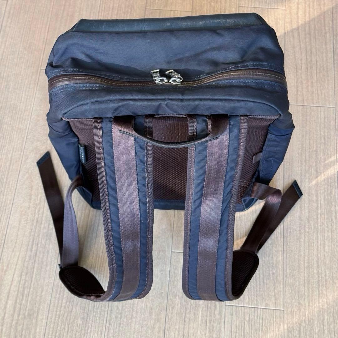 Masterpiece Stream Navy Waterproof Backpack Used … - image 2