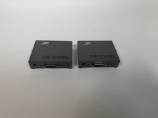 Gefen EXT-DVI-142DL 1:2 DVIDL Dual Link DVI Distribution Amplifier TESTED w/ PSU