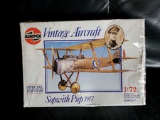 Airfix Vintage Aircraft Sopwith Pup 1/72nd Scale Model Kit.