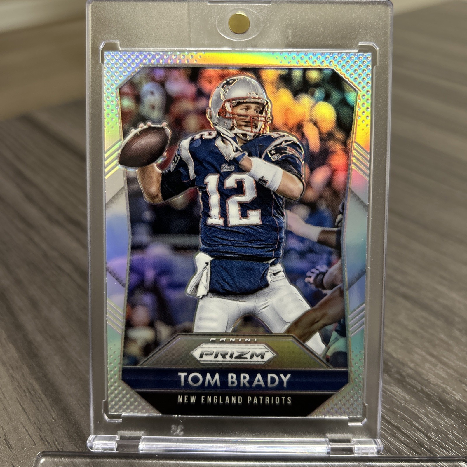 2015 Prizm Tom Brady Silver Prizm #12 Patriots