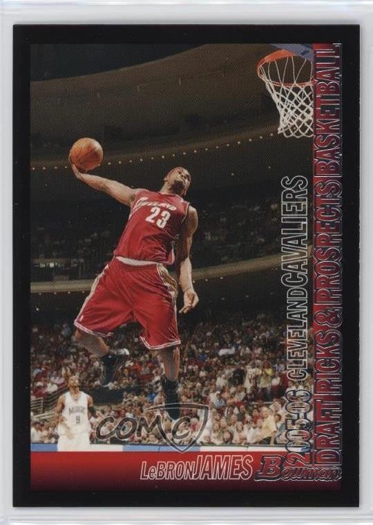 2005-06 Bowman Draft LeBron James #23 0el9