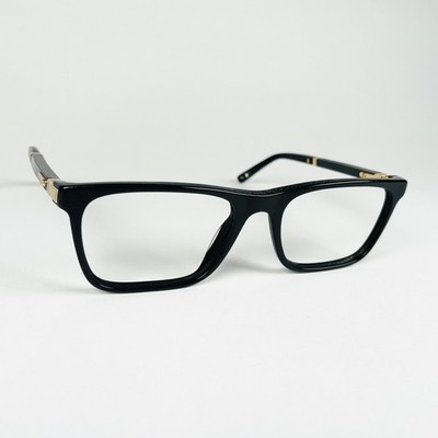 CHOPARD Brille SATIN SCHWARZ ECKIG Brillengestell MOD: VCH217 0703