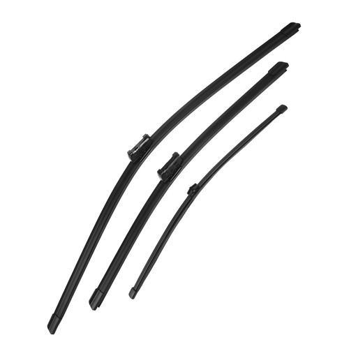 27" 20" 15" Front Rear Windshield Wiper Blade Set Fit for Audi Q7 2017-2022 w...