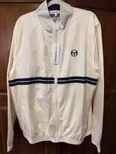 Sergio Tachini Dino Track Top - Snow White/Maritime Blue - XL