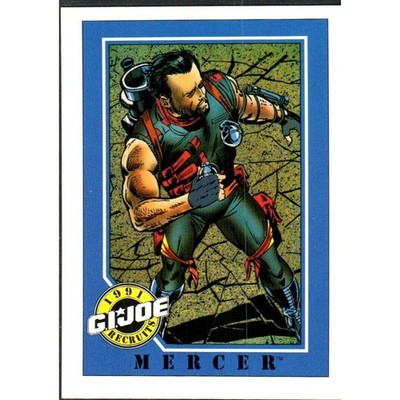 ebay5万円! L.ロベルト ルーキーカード SAPPHIRE EDITION 1991 Impel Hasbro - GI Joe Recruits Series 1 Trading Card - Mercer