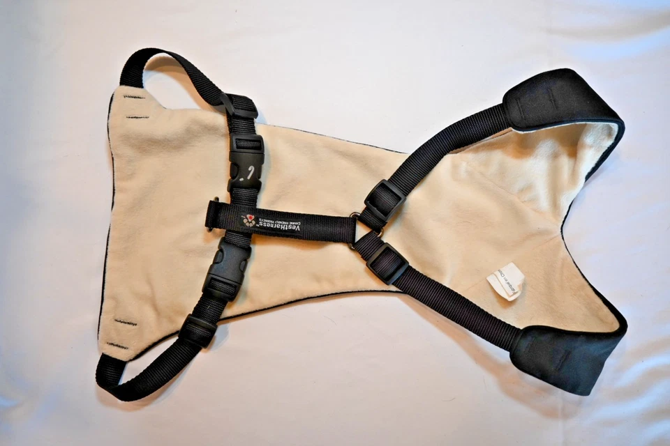 Arnês para colete canino amigável para cães, GG, preto - Imagem 2 de 4