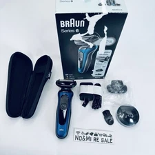 Braun Series 6 6040cs Electric Shaver with Charging Stand Precision Trimmer
