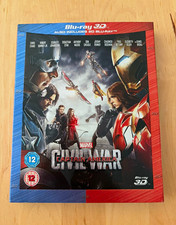 Captain America: Civil War Blu-ray 3D + 2D 2-Disc