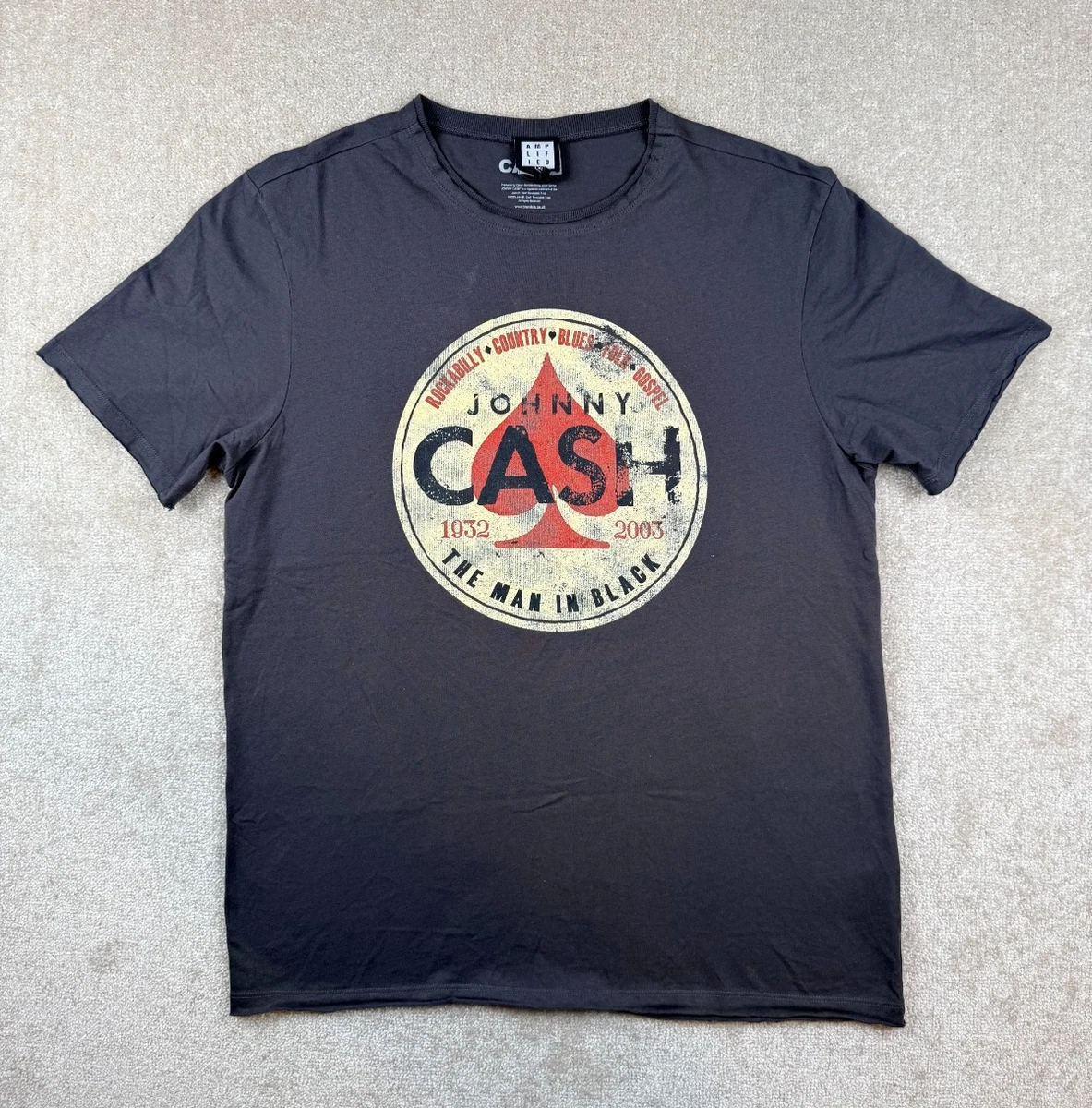 Las Mejores Ofertas En Johnny Cash Camisetas Ra Hombres | EBay