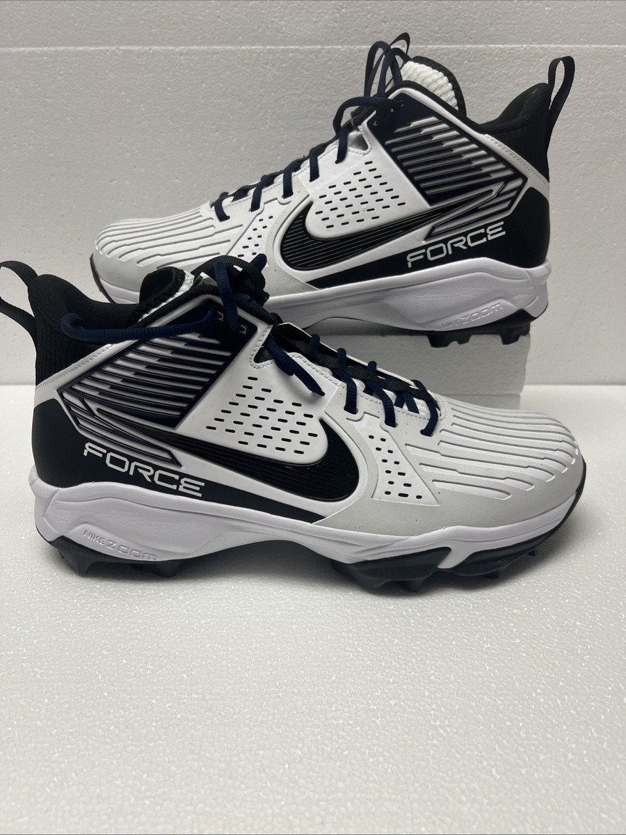 NIKE Zoom Force Savage Pro 3 Shark Football Cleats Mens 11.5 Blue White‎ Nike Lineman Football Cleats Size 18 Blue Force Savage Pro 3  main image 3