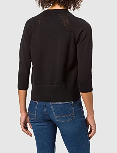 (TG. M) Falke Shirt-64139 Giacca, Black, M Donna - NUOVO  - Immagine 3 di 4