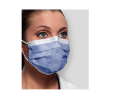 Crosstex Disposable Face Masks 3-Ply Earloop ASTM Level 1 β 50 Pack Made in USA