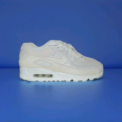 NIKE AIR MAX 90 PREMIUM SUMMIT WHITE MENS RUNNING SHOES - MENS SIZE  9