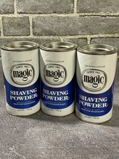 3 Magic Shaving Powder 5 oz Ea. Regular Strength. Soft Sheen Carson