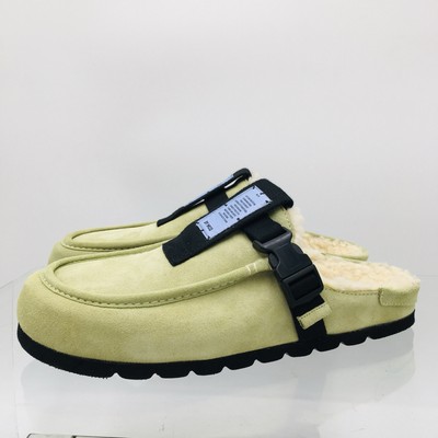 MCQ BY ALEXANDER MCQUEEN MCQ Men s Grow - Up Suede Mules In Sugarpea Size 44