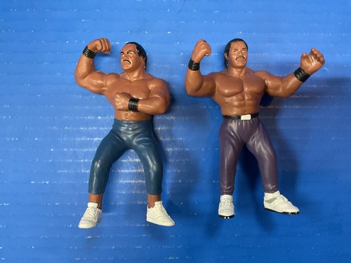 wwe wcw galoob doom ron simmons and butch reed act...