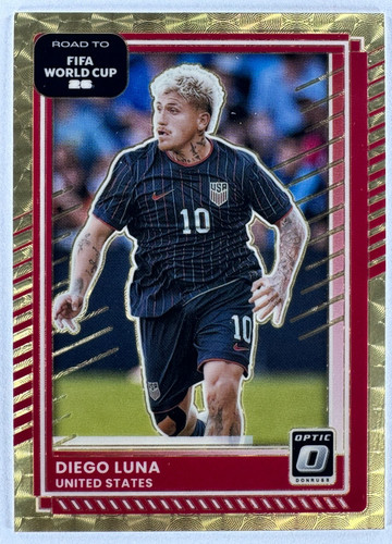 2025 Donruss World Cup Diego Luna Gold 1/1