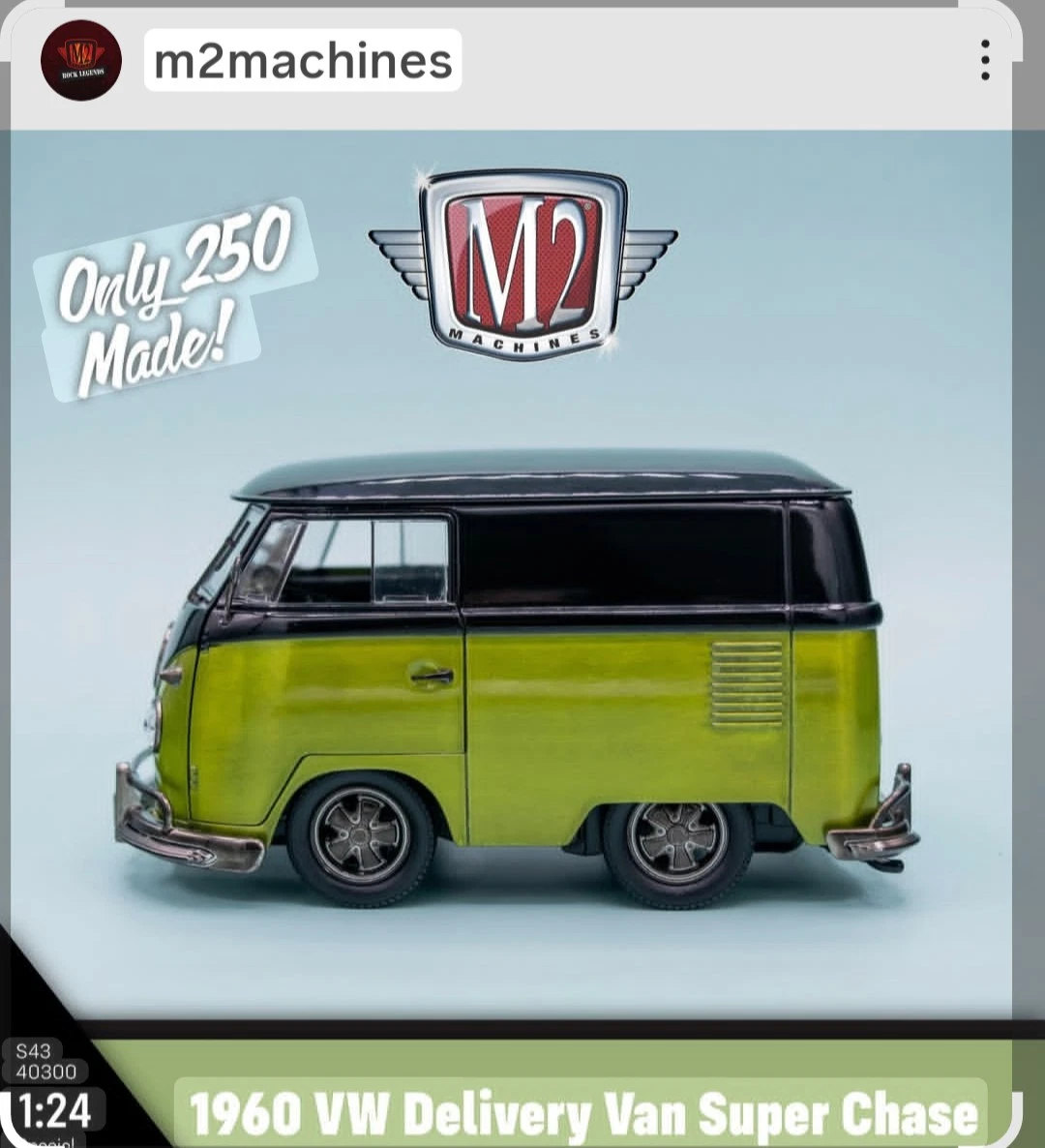 M2 Machines 1:24 Volkswagen Diecast Cars, Trucks & Vans for sale