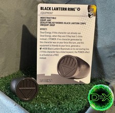 HEROCLIX Lantern Legacy s003 BLACK LANTERN RING Equipment