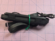 Vintage NIKON 3/8 BLACK LEATHER CAMERA STRAP FROM 1970's F- F2-Nikormat