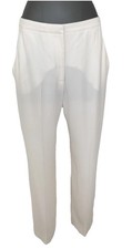 Alexander McQueen ladies trousers white in size Uk 12 brand new