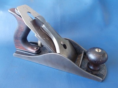 Stanley No. 4 1/2, Typ 11, 1910-1918. Niedriger Knopf, 3 Patente Palisandergriffe USA