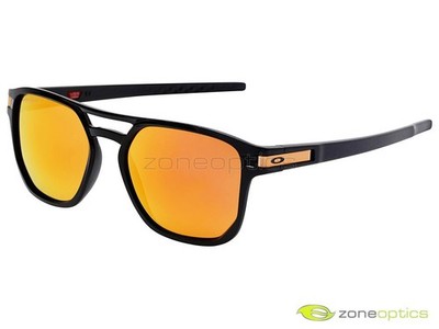Oakley Latch Beta Sunglasses OO9436-0854 Polished Black/Prizm Rose Gold