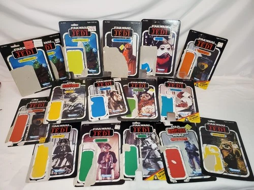 Vintage Star Wars Card Backs 16 Cards