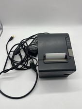 Epson TM-T88V M244A POS Thermal Receipt Printer USB Serial AC Adapter Tested