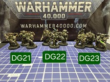 40k 30k Death Guard Plague Marines x3 Pro Painted Deathguard Killteam Kill Team