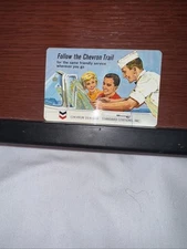 Vintage 1957 & 1963 Color Chevron Dealers Standard Oil Stations  Pocket Calendar
