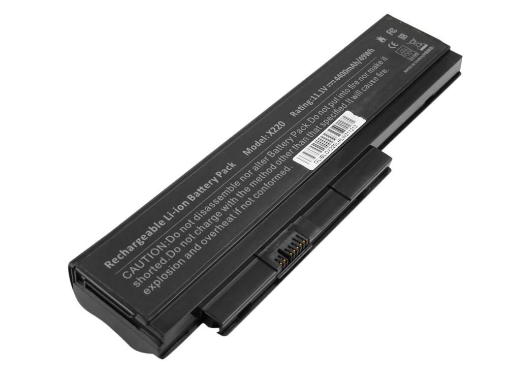 Batterie PC X220 Avizar 49Wh pour travailler dans le train et en café