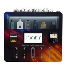 Smart Automatic Wall Mounted Perfume FragranceVending Machine With Card Reader