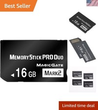 16GB MagicGate Pro Duo Memory Stick - Fast  Waterproof for Photography  Gaming