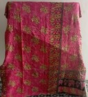 Vintage Kantha Trapunta Ralli Gudari Indiano Handmade Letto Copriletto
