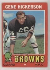 1971 Topps Gene Hickerson #36 5p5