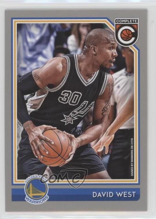 2016-17 Panini Complete Silver David West #386 0c6