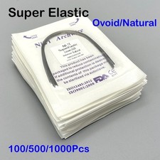 Dental Orthodontic Arch Wire Super Elastic Ni-Ti Ovoid/Natural Wires