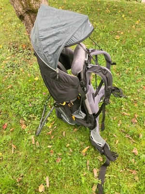 Kraxe deuter kid comford 3, Wandern, grau schwarz, neuwertig