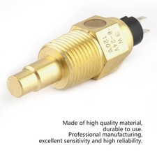 1Pc High Reliability 1/2NPT Water VDO Temperature Sensor For Oil Water Gauge