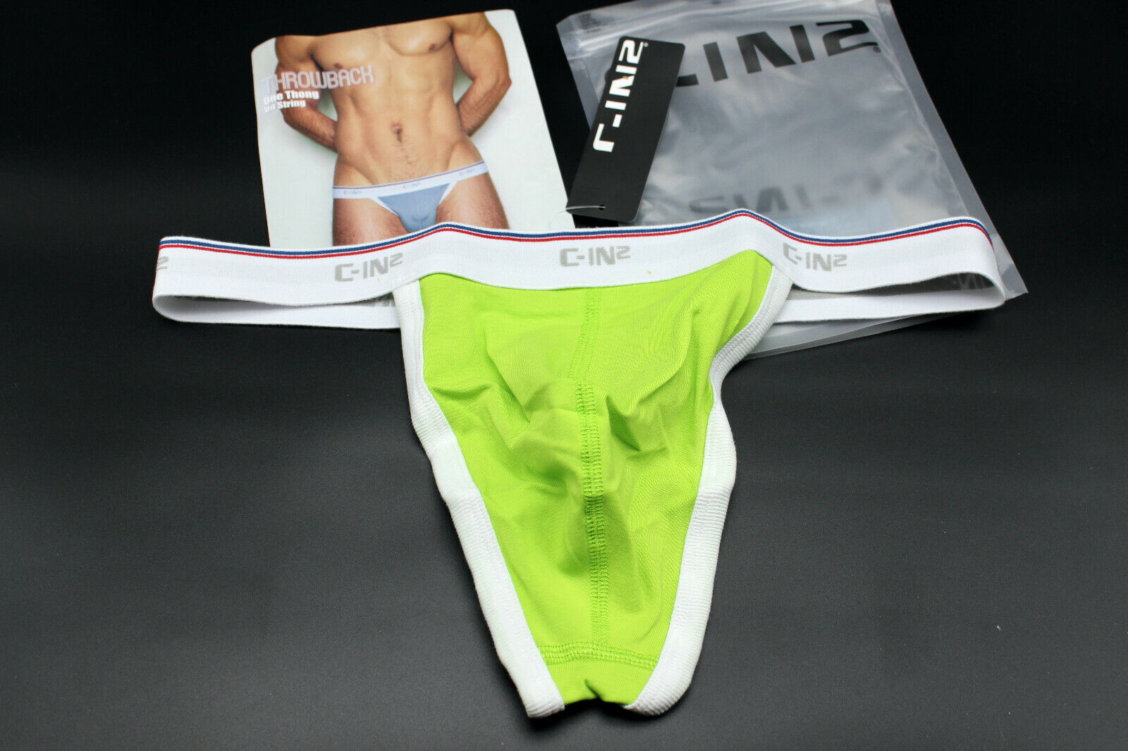 C-IN2 men Geffen Green ThrowBack cotton G-string Thong underwear size M L | eBay C-IN2 men Geffen Green ThrowBack cotton G-string Thong underwear size M L | eBay