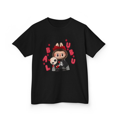 Cute Labubu Kids T-Shirt, Fun Graphic Tee, Birthday Gift for Boys & Girls - Picture 10 of 26