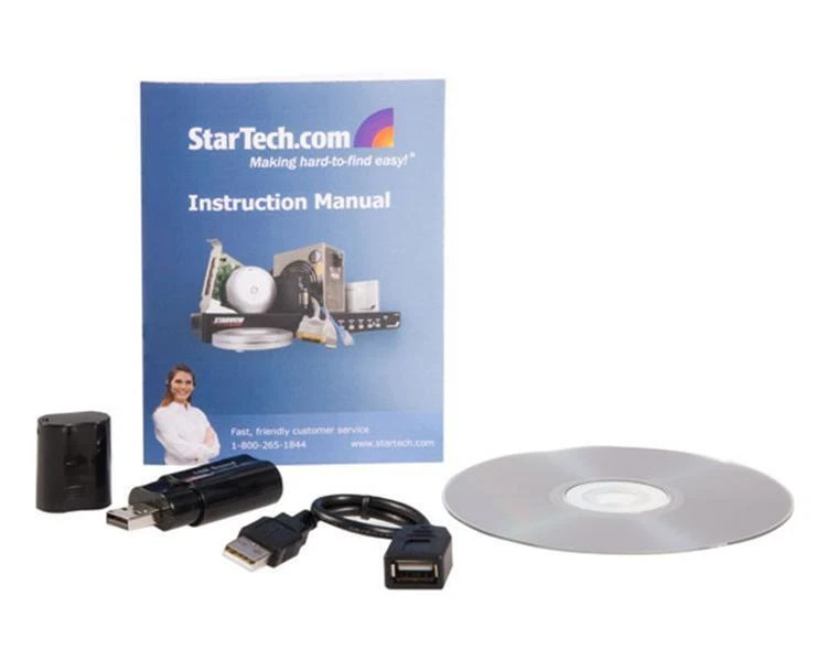 Startech ICUSBAUDIOB USB Stereo 3.5mm Audio Adapter External Sound Card Black - Image 4 of 4