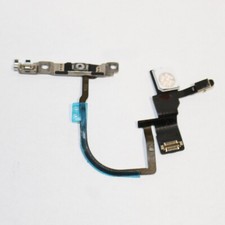 OEM Power Switch Button Flex Cable W/ Metal Plate Replacement For iPhone XS Max