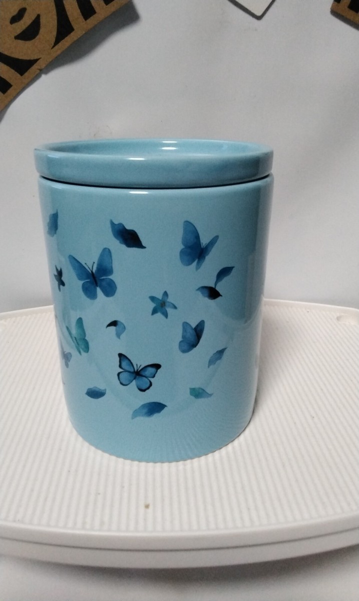 Starbucks Japan Canister Blue Butterfly Collection 2023 Free