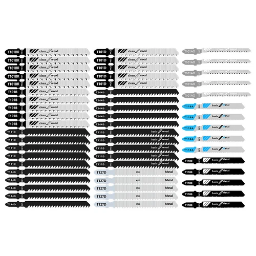 55x Stichsägeblätter T-Schaft Holz PVC Für Bosch Dewalt Makita Stichsägeblatt DE - Bild 10 von 11